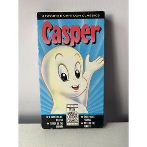 4 Favorite Cartoon Classics Casper Fully Animated 1992 VHS